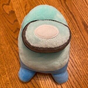 Among Us Light Blue Plushie Doll Toy